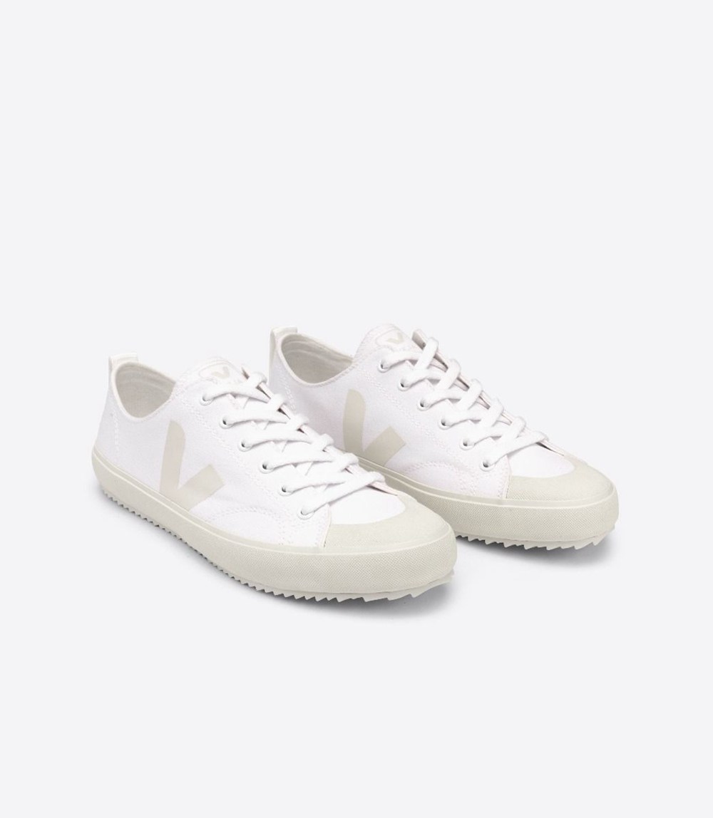 Veja Sneakers Mens - Nova Canvas - White - 5736VEHKM
